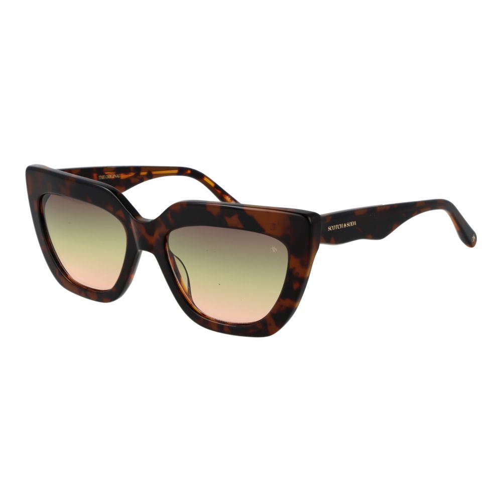 Scotch & Soda Multicolor Acetate Cat Eye Sunglasses