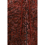 Red Wool Zipped Hoodie