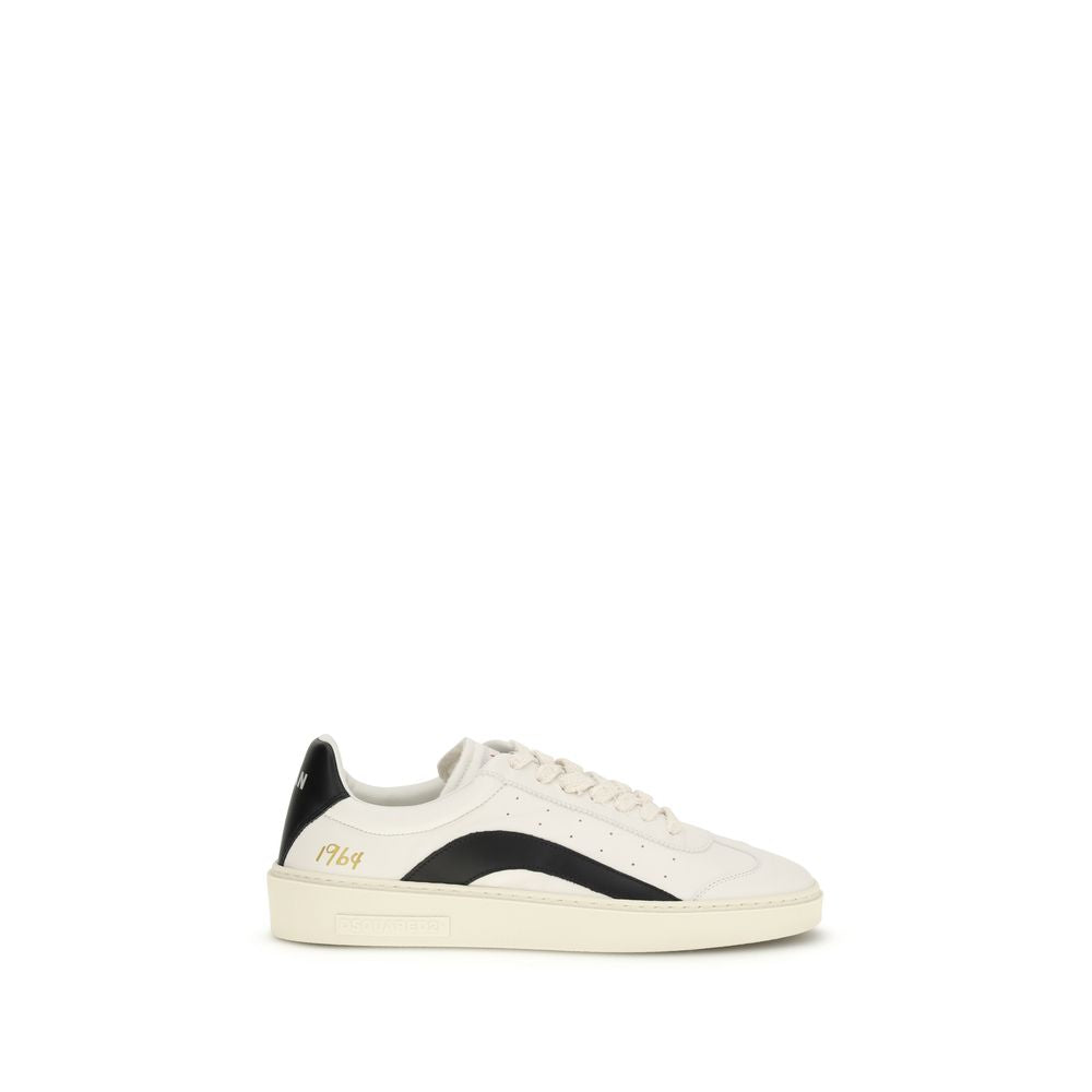 Dsquared² Multicolor Calf Leather Low Top Sneakers