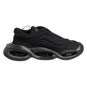 Dolce & Gabbana Black Polyester Viscose Wave Sneakers