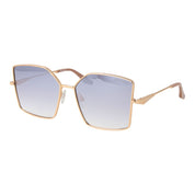 Trussardi Gold Metal Butterfly Sunglasses