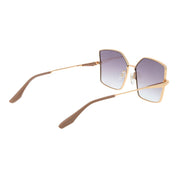 Trussardi Gold Metal Butterfly Sunglasses