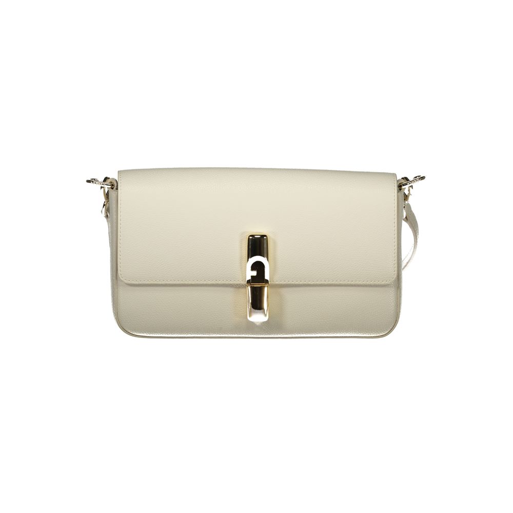 Furla Bianco Leather Handbag