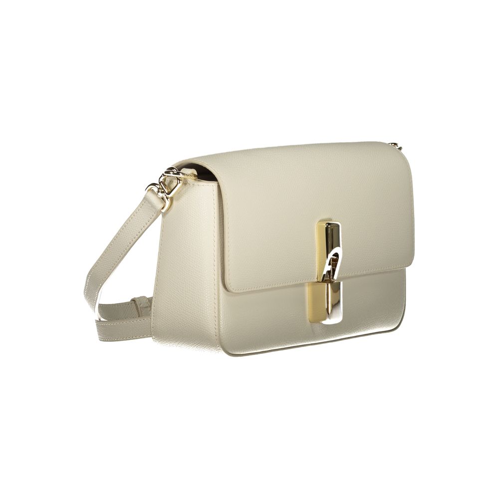 Furla Bianco Leather Handbag