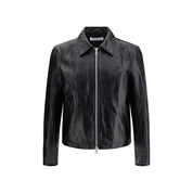 Black Leather Mini Jacket - Our Legacy