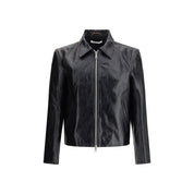 Black Leather Mini Jacket - Our Legacy