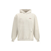 Beige Cotton Monogram Hoodie - Represent