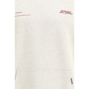 Beige Cotton Monogram Hoodie - Represent